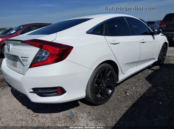 19XFC2F87LE000776 2020 HONDA CIVIC Белый Задняя правая четверть