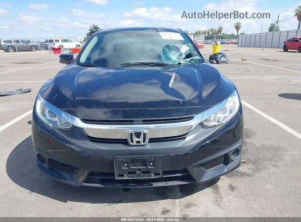 19XFC2F88GE079235 2016 HONDA CIVIC Black ხელსაწყოთა პანელის ხედი
