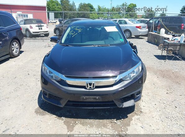 19XFC2F88HE206597 2017 HONDA CIVIC Purple Սարքավորումների վահանակի տեսք