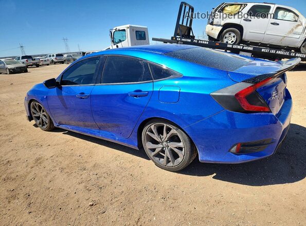 19XFC2F88KE014457 2019 HONDA CIVIC Blue 