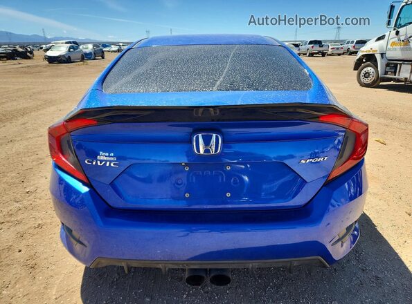19XFC2F88KE014457 2019 HONDA CIVIC Blue 