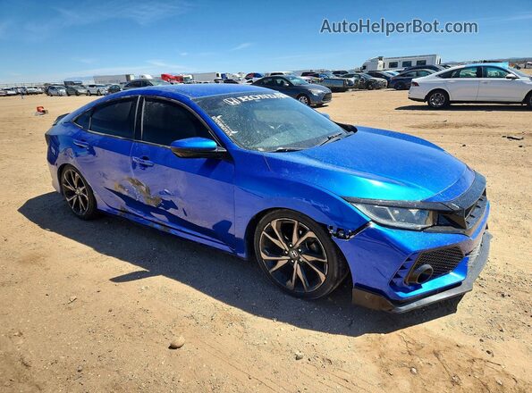 19XFC2F88KE014457 2019 HONDA CIVIC Blue 