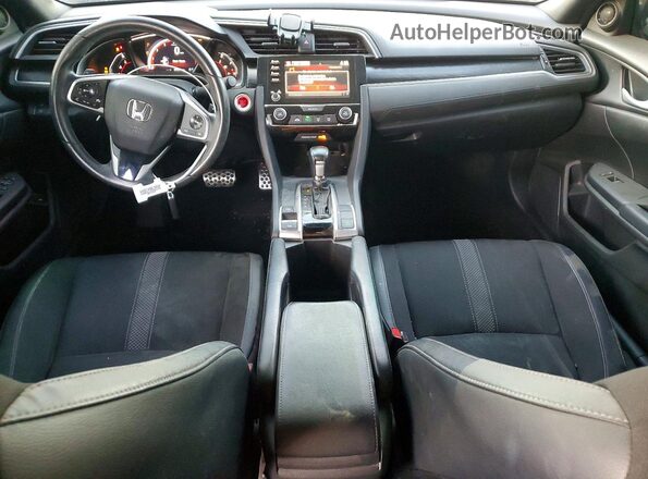 19XFC2F88KE201939 2019 HONDA CIVIC Серый Вид панели приборов