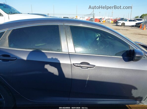 19XFC2F89KE040369 2019 HONDA CIVIC Gray Widok wnętrza z tyłu