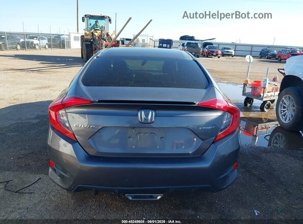 19XFC2F89KE040369 2019 HONDA CIVIC Gray 