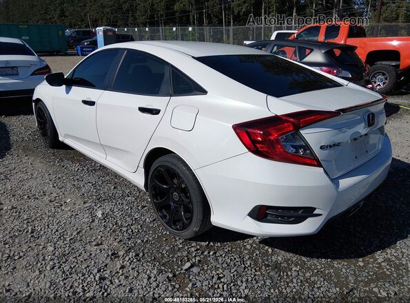 19XFC2F89LE203006 2020 HONDA CIVIC White Задня ліва чверть