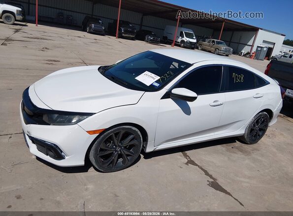 19XFC2F8XLE017328 2020 HONDA CIVIC White 