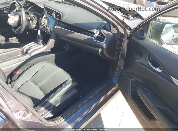 19XFC2F8XLE024845 2020 HONDA CIVIC Gray Vista interior delantera