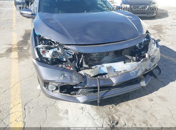 19XFC2F8XLE024845 2020 HONDA CIVIC Gray Vista frontal