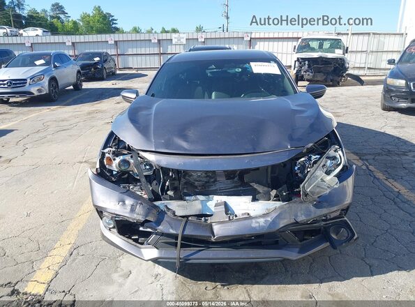 19XFC2F8XLE024845 2020 HONDA CIVIC Gray Vista del cuadro de instrumentos