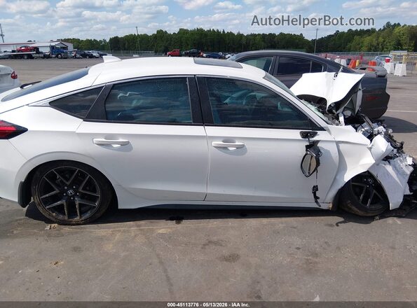 19XFL1G82NE006416 2022 HONDA CIVIC White Vista del cuadro de instrumentos
