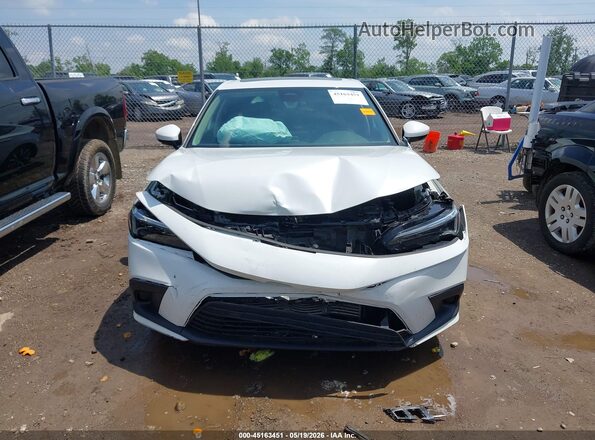 19XFL1H77NE012184 2022 HONDA CIVIC White Widok zestawu wskaźników