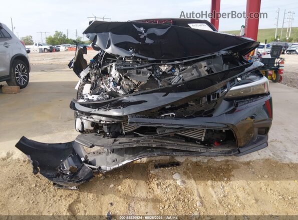 19XFL1H77RE028178 2024 HONDA CIVIC Black წინა ხედი
