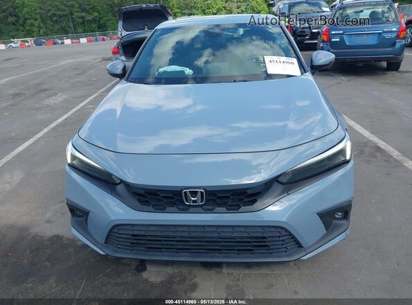 19XFL1H82PE005509 2023 HONDA CIVIC Серый Вид задней части салона