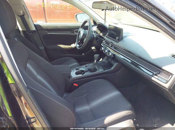 19XFL2H53PE024906 2023 HONDA CIVIC Black Вид салону спереду