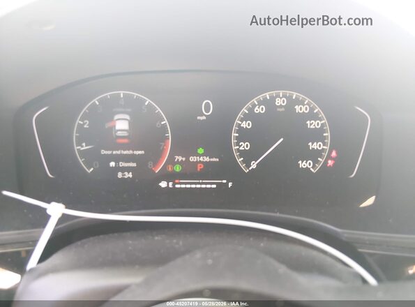 19XFL2H59RE004579 2024 HONDA CIVIC Gray Вид задніх сидінь