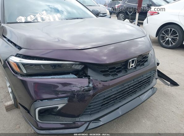 19XFL2H80NE010940 2022 HONDA CIVIC Purple Դիմացի տեսք