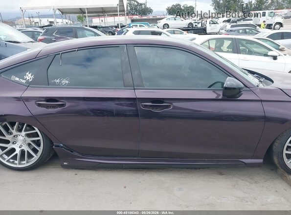 19XFL2H80NE010940 2022 HONDA CIVIC Purple Սալոնի հետևի տեսք