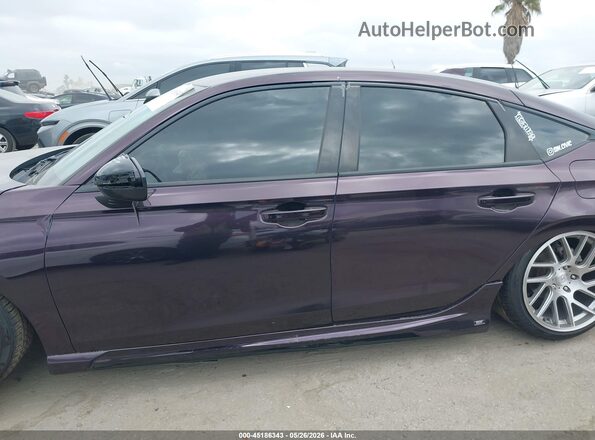 19XFL2H80NE010940 2022 HONDA CIVIC Purple Սալոնի 360 աստիճան տեսք
