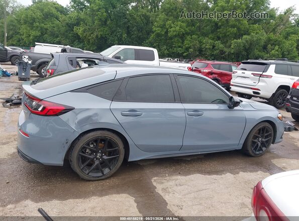 19XFL2H80PE007071 2023 HONDA CIVIC Light Blue Widok wnętrza z tyłu
