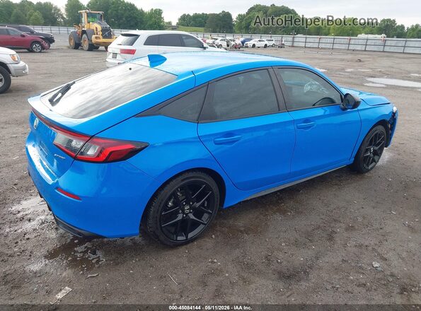 19XFL2H80RE030403 2024 HONDA CIVIC Синий Задняя правая четверть