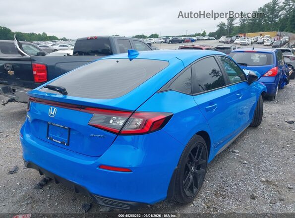 19XFL2H80SE015177 2025 HONDA CIVIC Blue Rear right