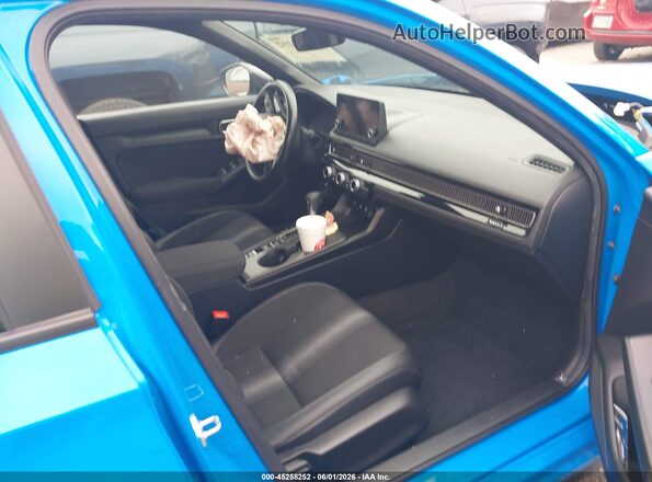 19XFL2H80SE015177 2025 HONDA CIVIC Blue Front interior view