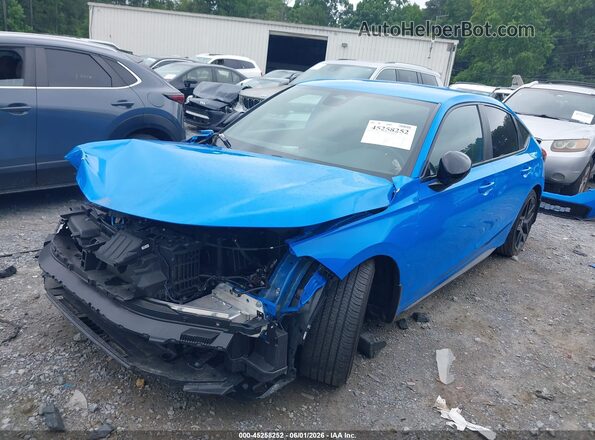 19XFL2H80SE015177 2025 HONDA CIVIC Blue Front left