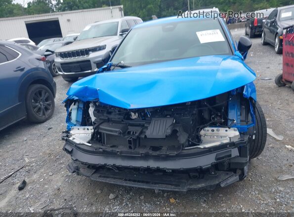 19XFL2H80SE015177 2025 HONDA CIVIC Blue Instrument cluster view
