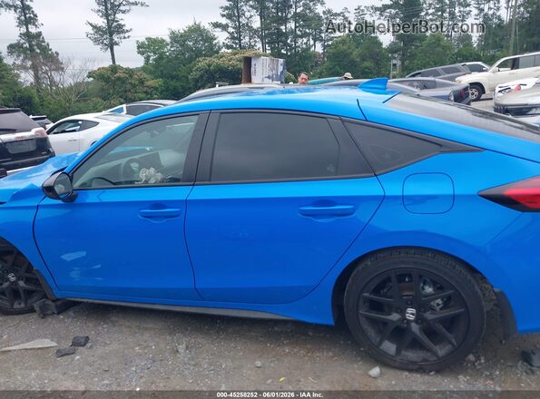 19XFL2H80SE015177 2025 HONDA CIVIC Blue 360 interior view