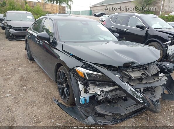 19XFL2H81PE007368 2023 HONDA CIVIC Black Vista frontal