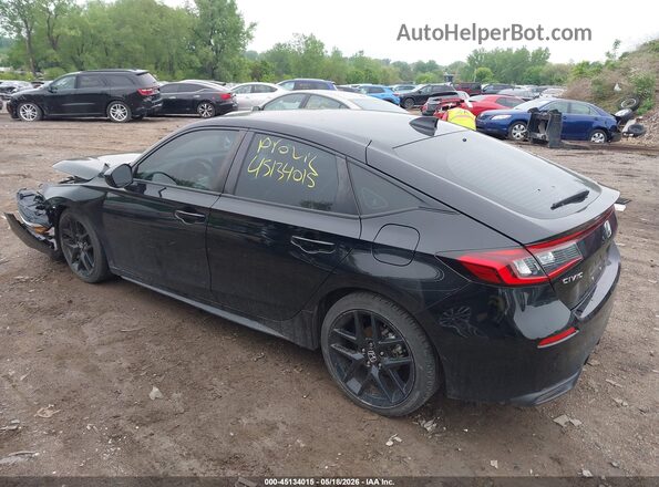 19XFL2H81PE007368 2023 HONDA CIVIC Black Trasero izquierdo