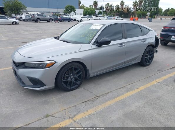 19XFL2H82PE018234 2023 HONDA CIVIC Серый Передняя левая четверть