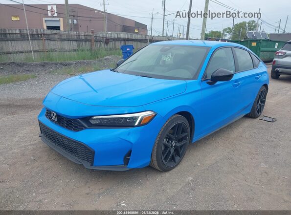 19XFL2H82SE037634 2025 HONDA CIVIC Blue Front left