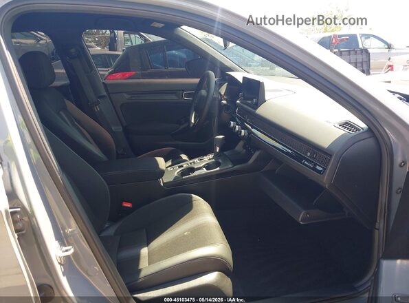 19XFL2H83SE007719 2025 HONDA CIVIC Black Widok wnętrza z przodu