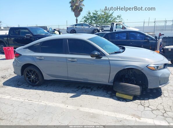 19XFL2H83SE007719 2025 HONDA CIVIC Black Widok wnętrza z tyłu