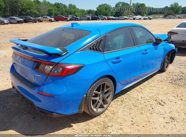 19XFL2H84PE016047 2023 HONDA CIVIC Blue Rear right