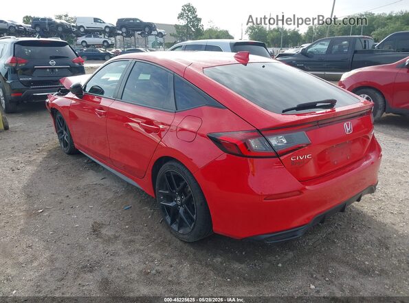19XFL2H84RE006752 2024 HONDA CIVIC Red Հետևի ձախ