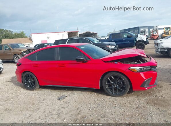 19XFL2H84RE006752 2024 HONDA CIVIC Red Սալոնի հետևի տեսք
