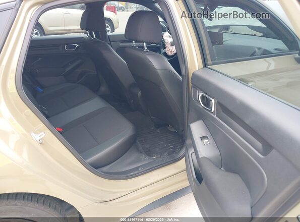 19XFL2H84SE017465 2025 HONDA CIVIC Brown Vista de la etiqueta del VIN