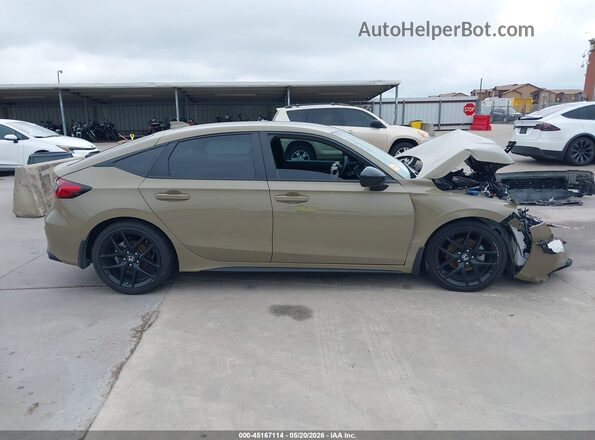 19XFL2H84SE017465 2025 HONDA CIVIC Brown Vista del cuadro de instrumentos