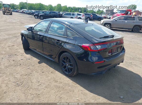 19XFL2H84TE000845 2026 HONDA CIVIC Черный Задняя левая четверть
