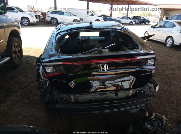 19XFL2H85SE029415 2025 HONDA CIVIC Black წინა ხედი
