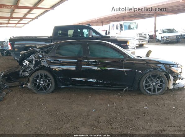 19XFL2H85SE029415 2025 HONDA CIVIC Black უკანა სალონის ხედი