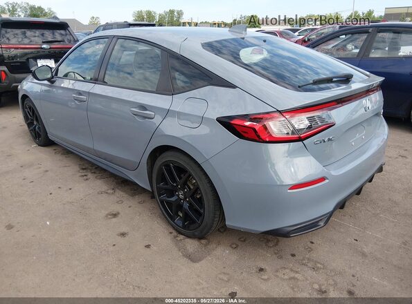 19XFL2H86NE022333 2022 HONDA CIVIC Gray Задня ліва чверть