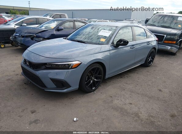 19XFL2H86NE022333 2022 HONDA CIVIC Gray Передня ліва чверть