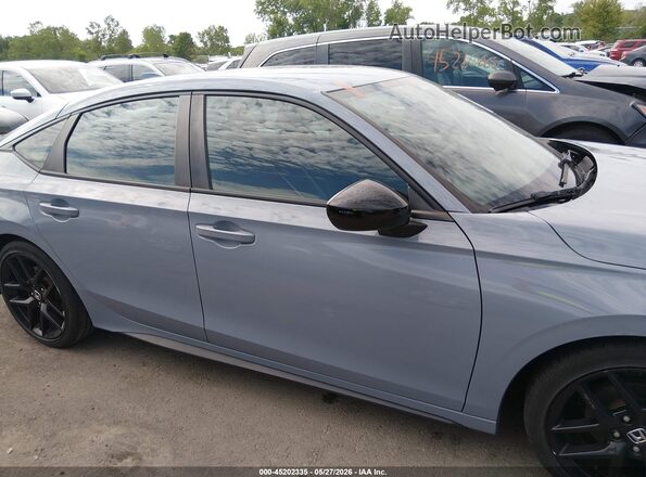 19XFL2H86NE022333 2022 HONDA CIVIC Gray Вид задньої частини салону