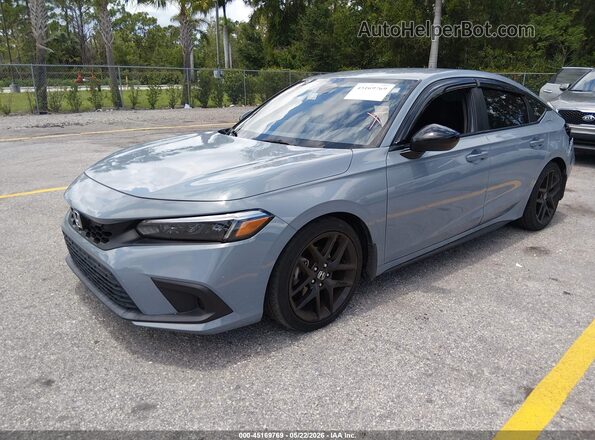 19XFL2H86PE019130 2023 HONDA CIVIC Серый Передняя левая четверть