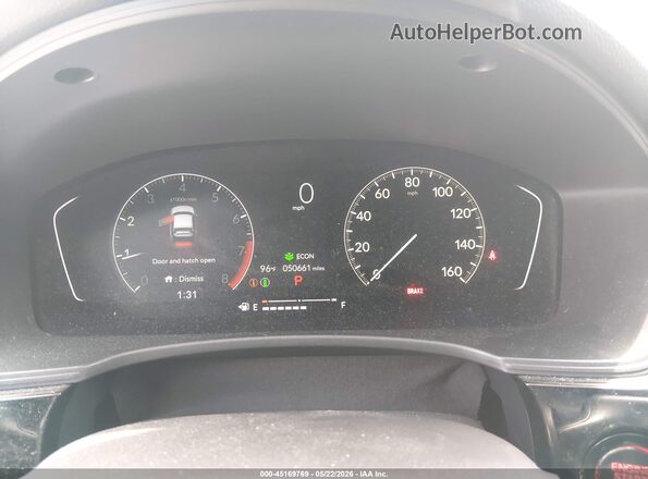 19XFL2H86PE019130 2023 HONDA CIVIC Серый Вид задних сидений