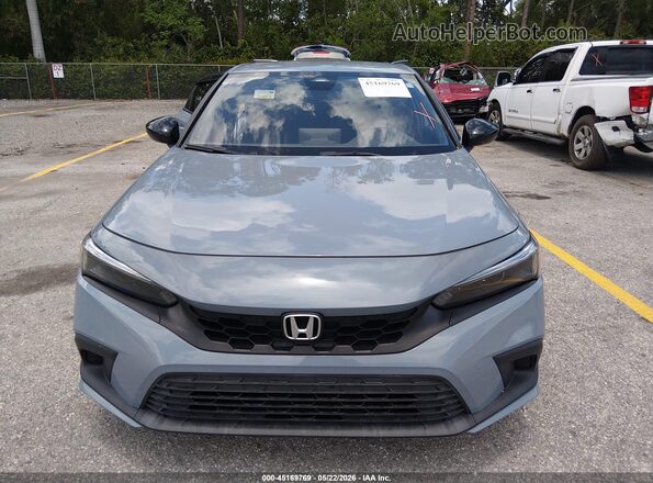 19XFL2H86PE019130 2023 HONDA CIVIC Серый Вид задней части салона